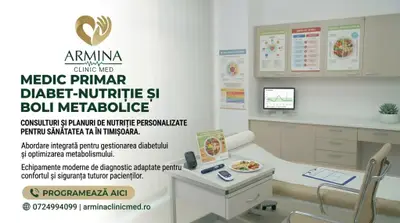 Consult pentru Diabet, Nutritie si Boli Metabolice in Timisoara