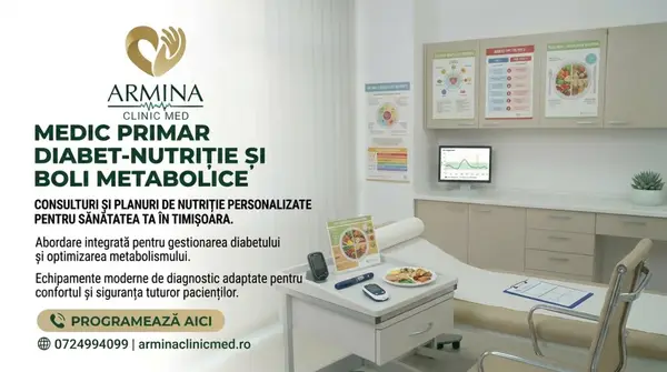 Consult pentru Diabet, Nutritie si Boli Metabolice in Timisoara