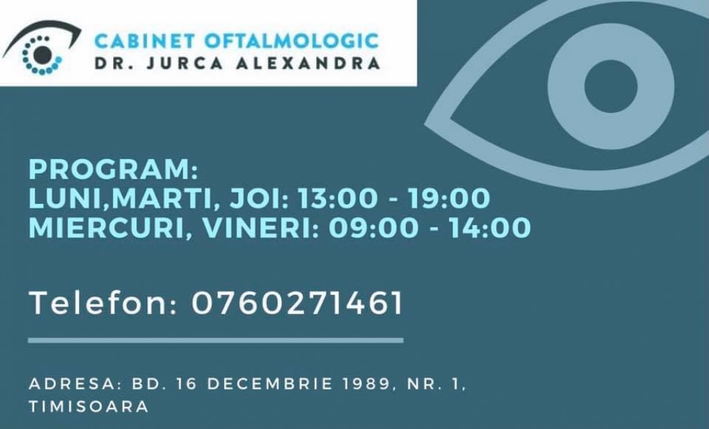 Cabinet oftalmologic Dr. Jurca Alexandra