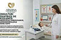 Consult pediatrie cu bilet de trimitere în Timișoara la Armina ClinicMed